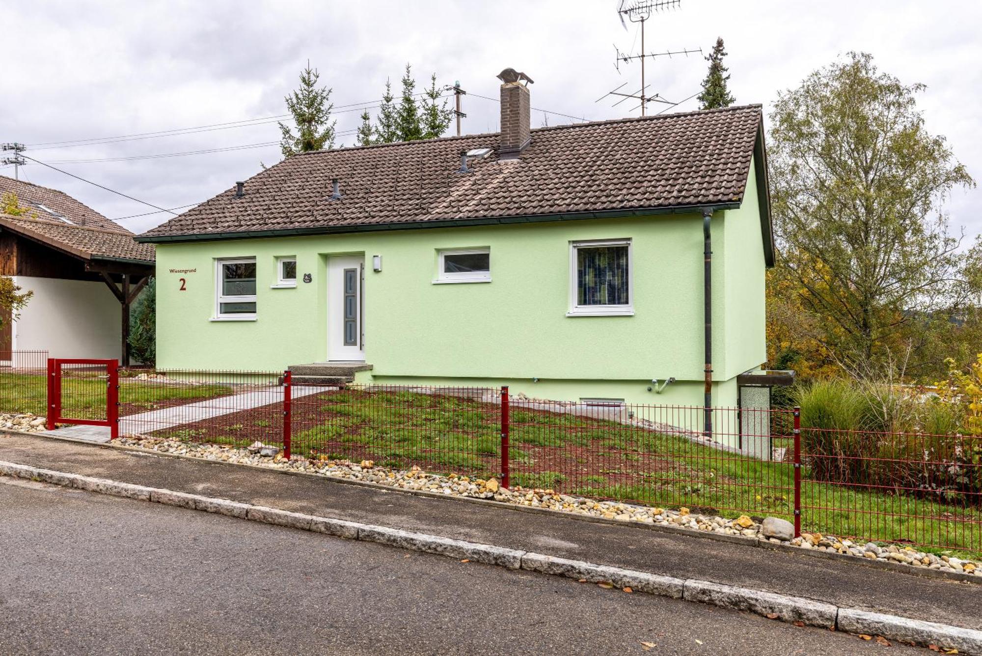 Haus Wiesengrund - Hundefreundlich Gammertingen Dış mekan fotoğraf